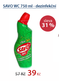 SAVO WC 750 ml - dezinfekční