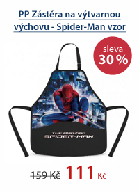 PP Zástěra na výtvarnou výchovu - Spider-Man vzor 2012