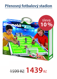 Přenosný fotbalový stadion - Playmobil