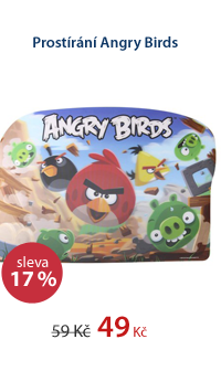 Prostírání Angry Birds