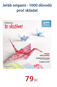 Jeřáb origami - 1000 důvodů proč skládat