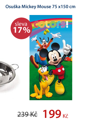 Osuška Mickey Mouse 75x150