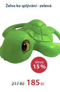 Želva ke splývání - zelená