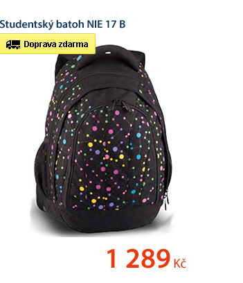 Studentský batoh NIE 17 B
