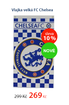 Vlajka velká FC Chelsea