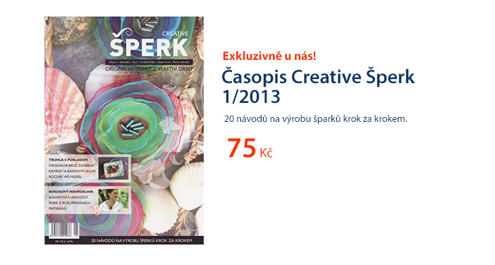 Časopis Creative Šperk 1/2013
