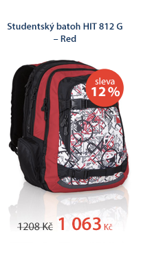 Studentský batoh HIT 812 G - Red