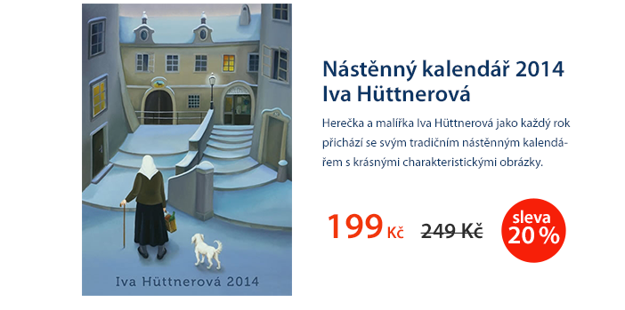 Nástěnný kalendář 2014 Iva Hüttnerová
