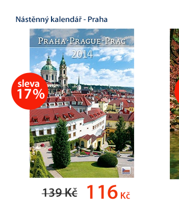Nástěnný kalendář 2014 - Praha
