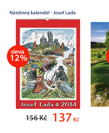 Nástěnný kalendář 2014 - Josef Lada
