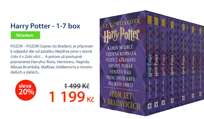 Harry Potter - 1-7 box
