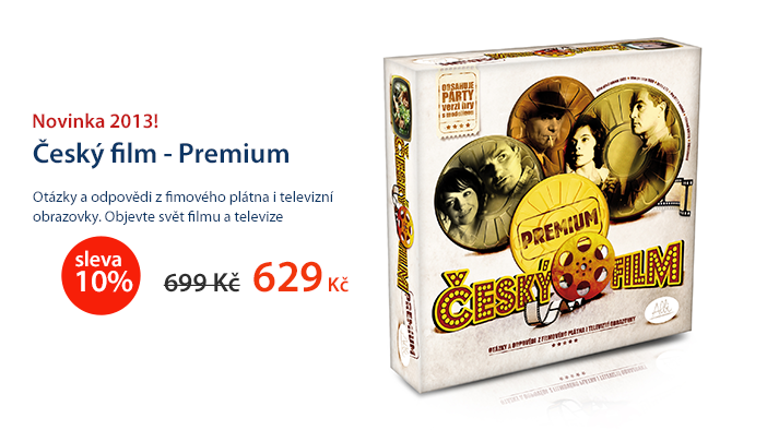 Český film - Premium ( obsahuje PÁRTY verzi hry s modelínou)
