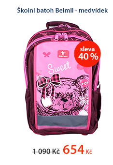 Školní batoh belmil - Medvídek
