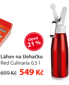 Láhev na šlehačku Red Culinaria 0,5L