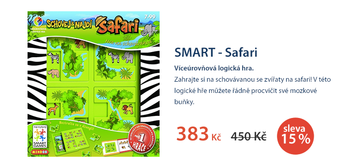 SMART hra - Safari: Schovej a najdi
