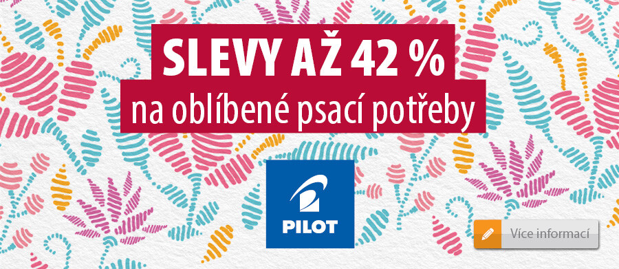 🔥 SLEVY až 42 % na značku Pilot